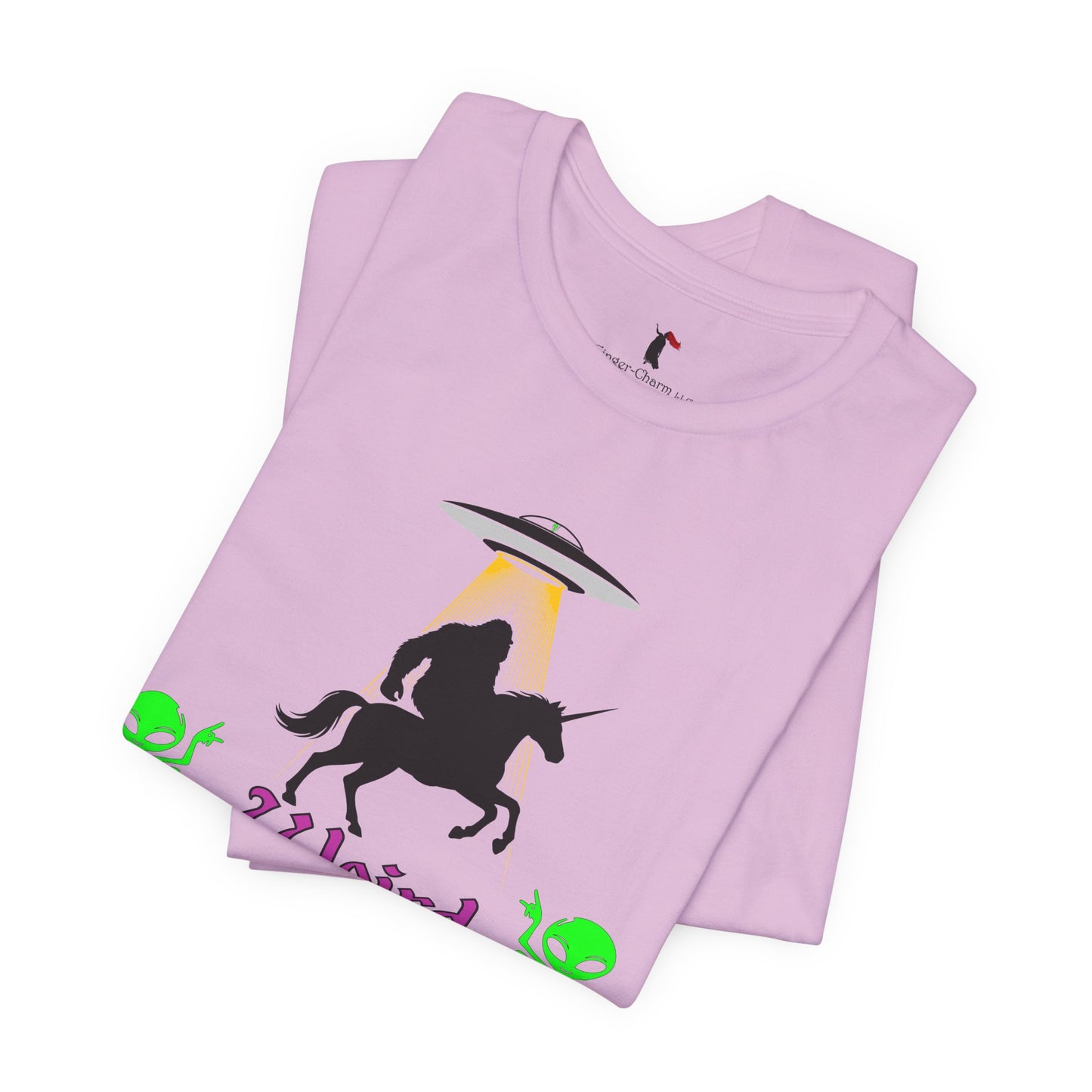 Weird Is The Way Tee — Retro UFO Horse Silhouette Halloween T-Shirt