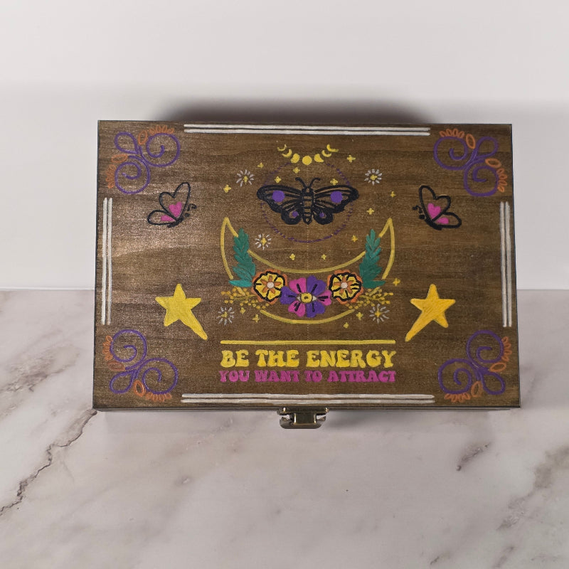 Walnut Keepsake Box - Be The Energy