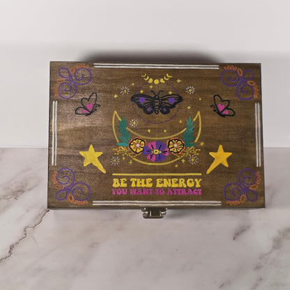Walnut Keepsake Box - Be The Energy