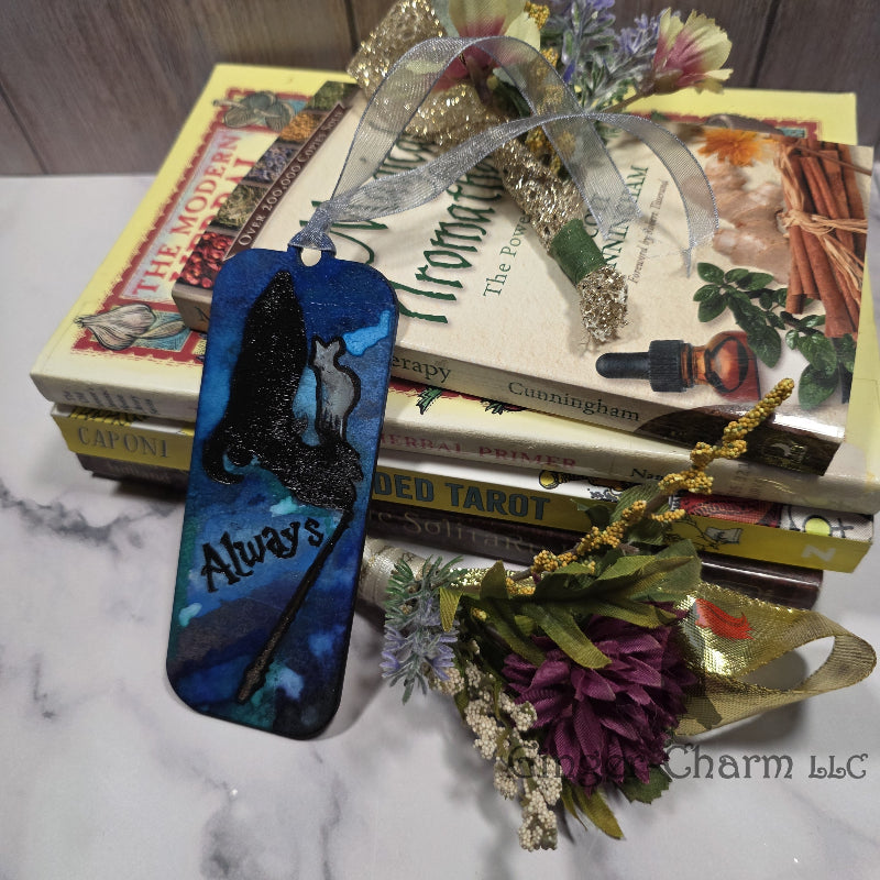 Bookmark-Wood-Hand Painted - Always