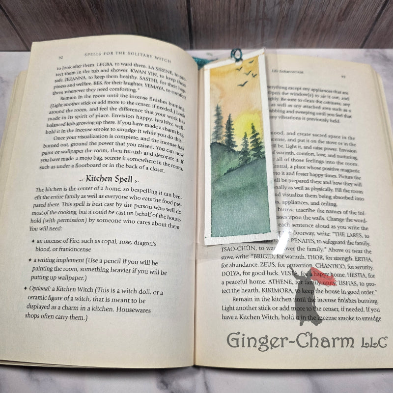 Bookmark-Painting-Laminated-New Day
