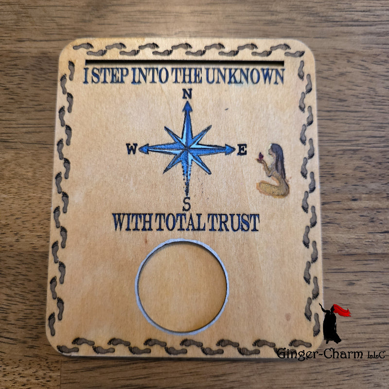 Tarot Daily Affirmation - Into The Unknown Compass