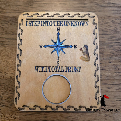 Tarot Daily Affirmation - Into The Unknown Compass
