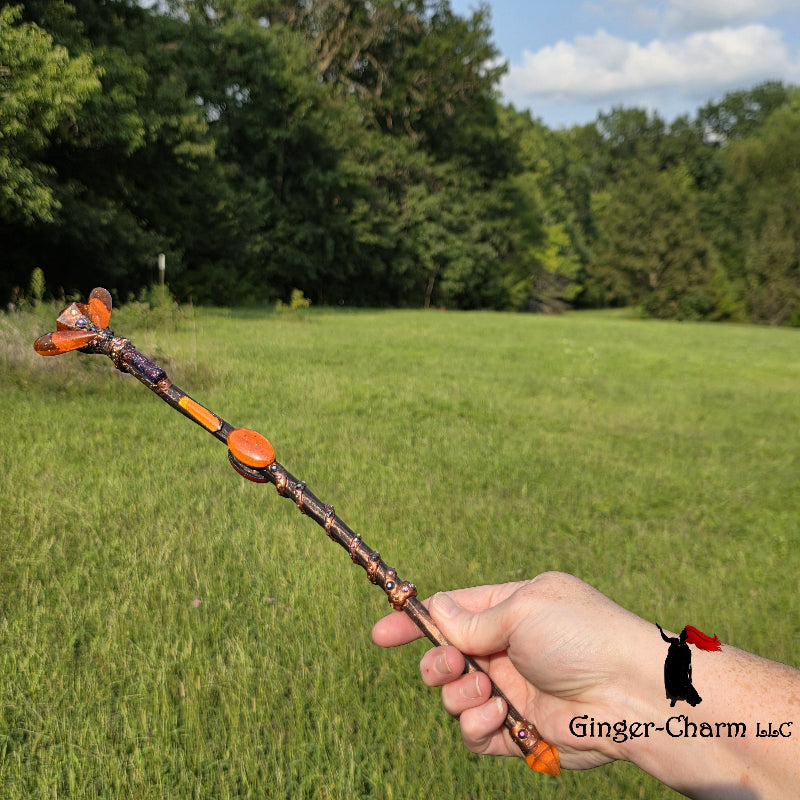 Magic Wand - Amber Dragonfly
