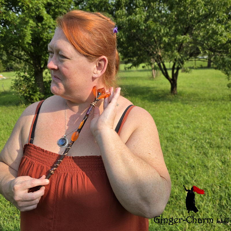 Magic Wand - Amber Dragonfly