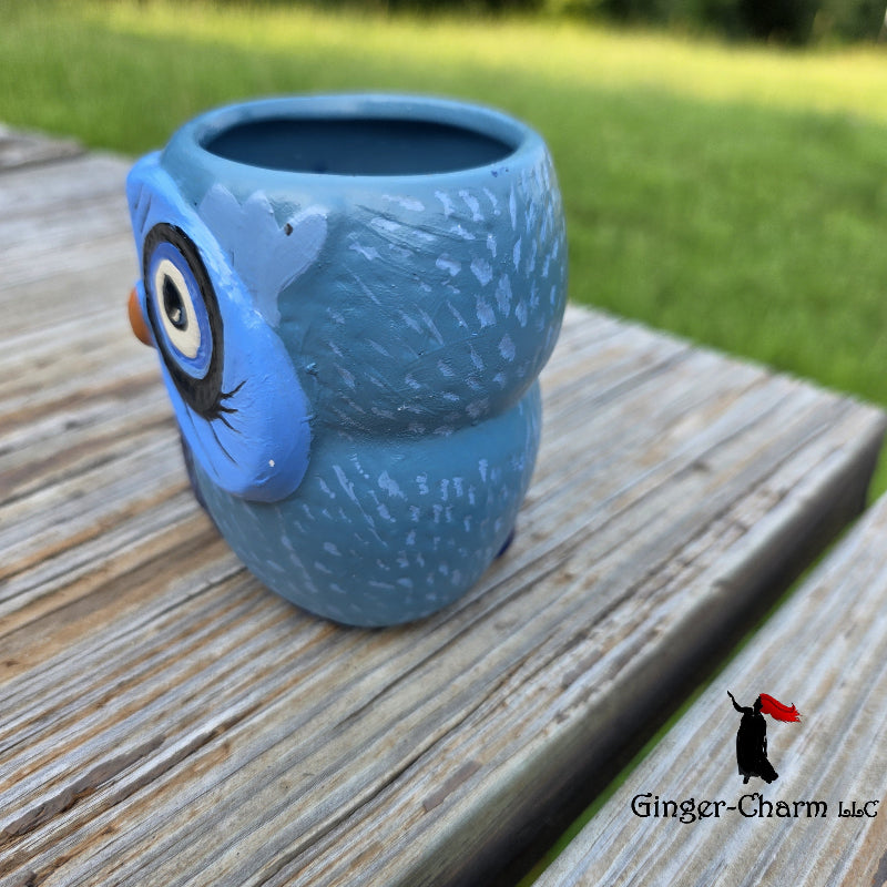 Planter - Blue Owl