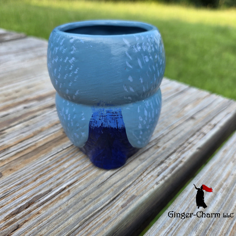 Planter - Blue Owl