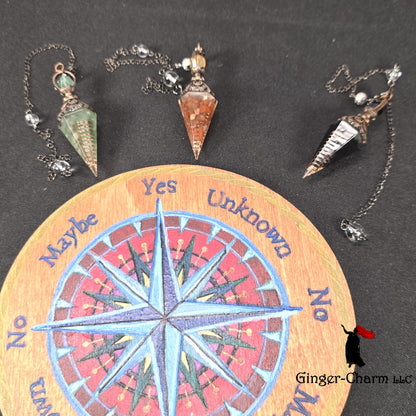 Pendulum - Resin & Crushed Gemstone