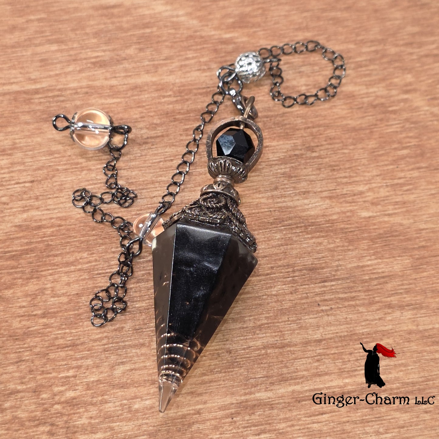Pendulum - Resin & Crushed Gemstone