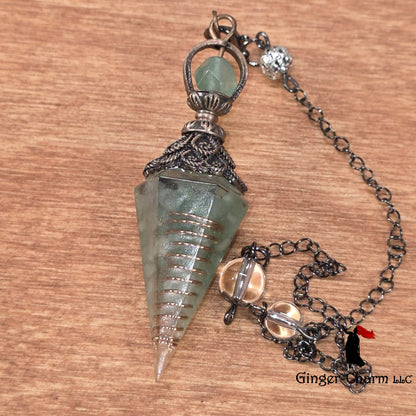 Pendulum - Resin & Crushed Gemstone