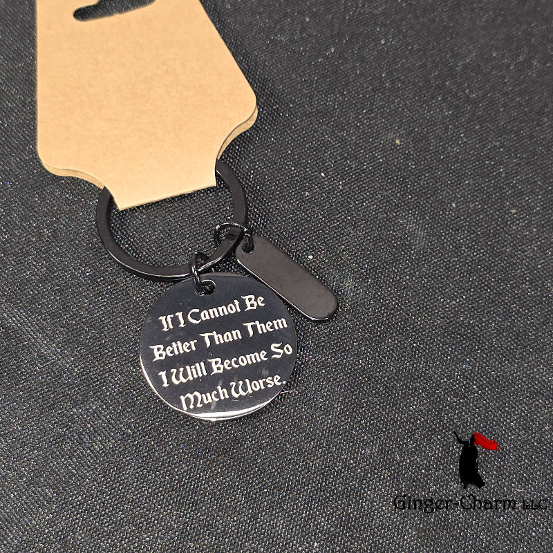 Keychain - Cruel Prince "So Much Worse"