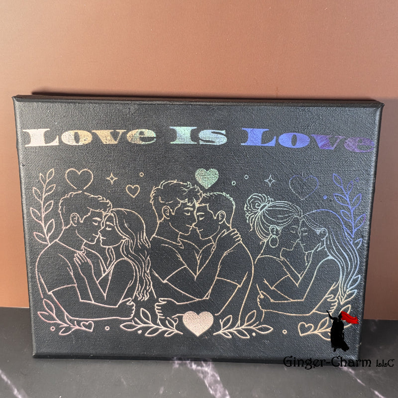 Canvas Painting - Love is Love